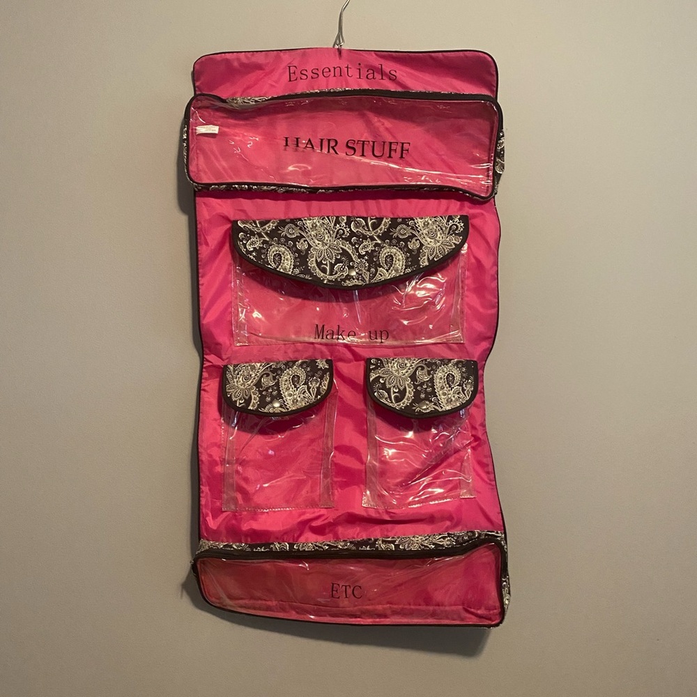 Makeup & Hair Hanging Storage Set of 2